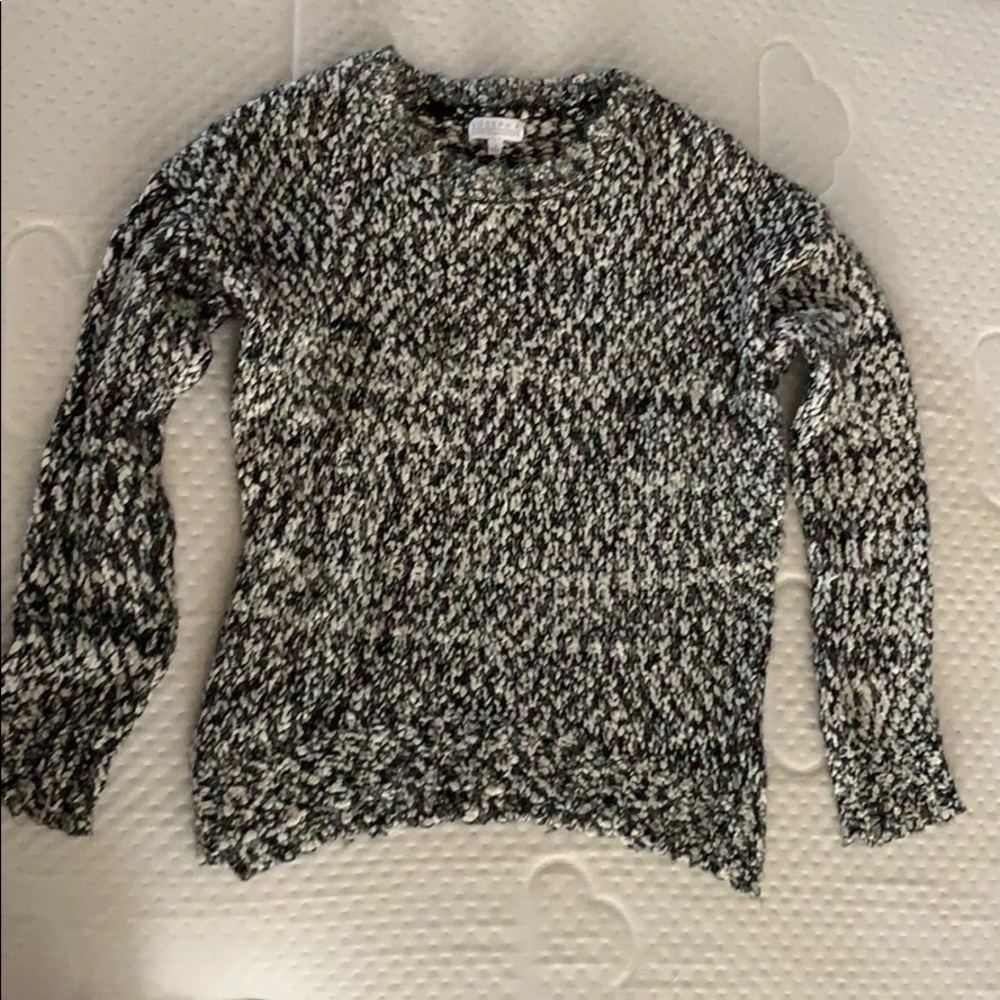 Black and White Sweater